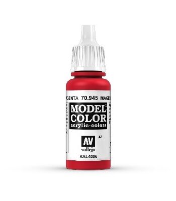 Vallejo Maling Model Color: Magenta 17ml