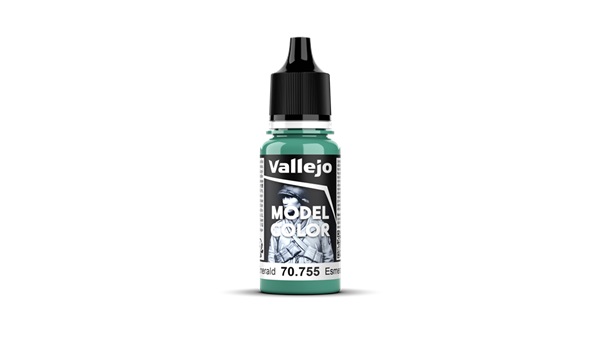 Vallejo Maling Model Color: Matt 074 Light Emerald 18ml