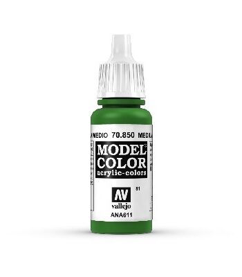 Vallejo Maling Model Color: Medium Olive 17ml