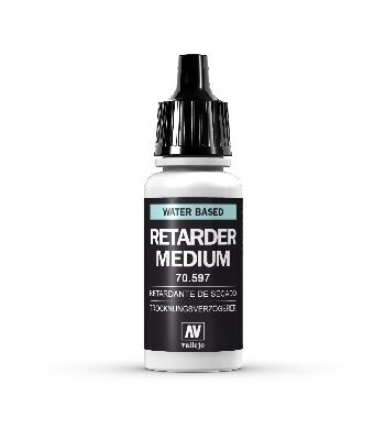 Vallejo Maling Model Color: Medium Retarder Medium 17ml