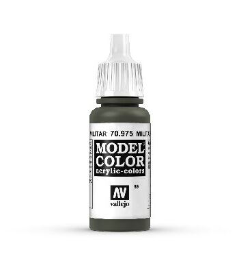 Vallejo Maling Model Color: Military Green 17ml