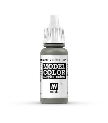 Vallejo Maling Model Color: Oily Steel 17ml