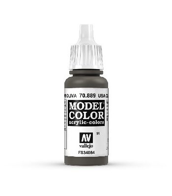 Vallejo Maling Model Color: Olive Brown 17ml