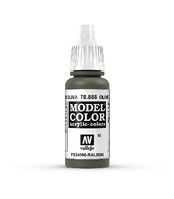 Vallejo Maling Model Color: Olive Grey 17ml