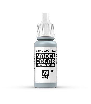 Vallejo Maling Model Color: Pale Grey Blue 17ml