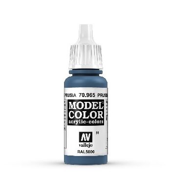 Vallejo Maling Model Color: Prussian Blue 17ml