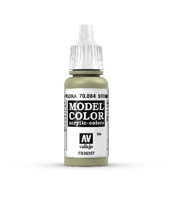 Vallejo Maling Model Color: Stone Grey 17ml