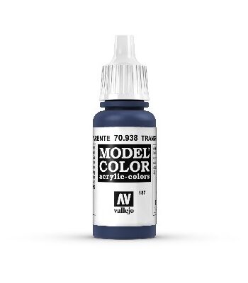 Vallejo Maling Model Color: Transparent Blue 17ml