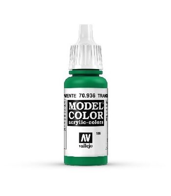 Vallejo Maling Model Color: Transparent Green 17ml
