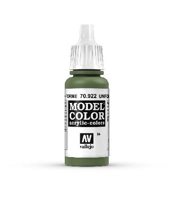 Vallejo Maling Model Color: Uniform Green 17ml