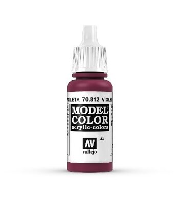 Vallejo Maling Model Color: Violet Red 17ml