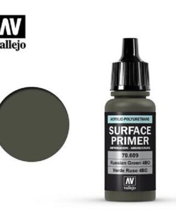 Vallejo Primer  Acrylic-polyurethane : Russian Green 4bo  17 Ml
