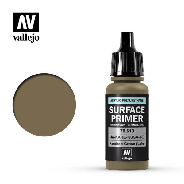 Vallejo Surface Primer Acrylic-polyurethane : Parched Grass Late 17 Ml