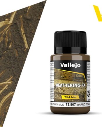 Vallejo Weathering Effects: European Mud  40 Ml