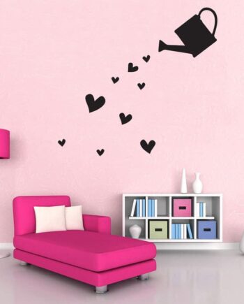 Vandkande Kærlighed Wallsticker