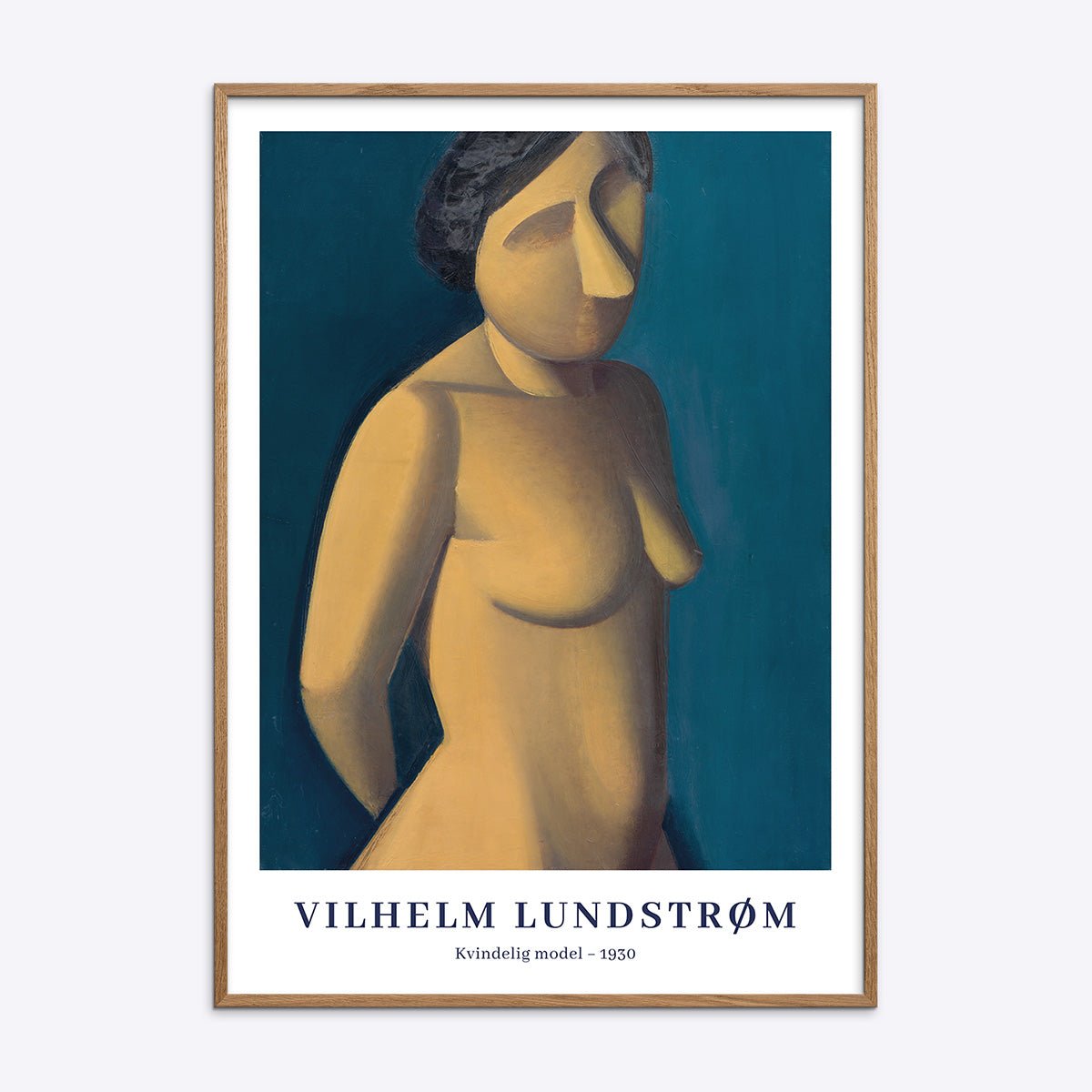 Vilhelm Lundstrøm Kvindelig Model