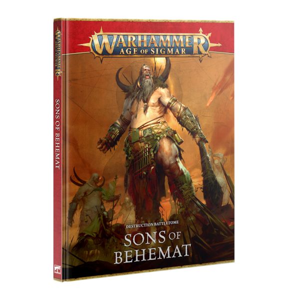 Warhammer: Age Of Sigmar 4th Edition Destruction Battletome: Sons Of Behemat 2026 Hardback 60030231001