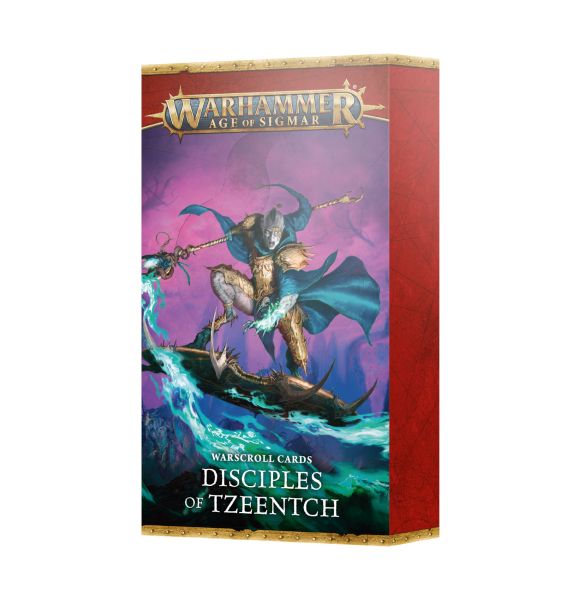 Warhammer: Age Of Sigmar 4th Edition Warscroll Cards: Disciples Of Tzeentch 2026 60050201014