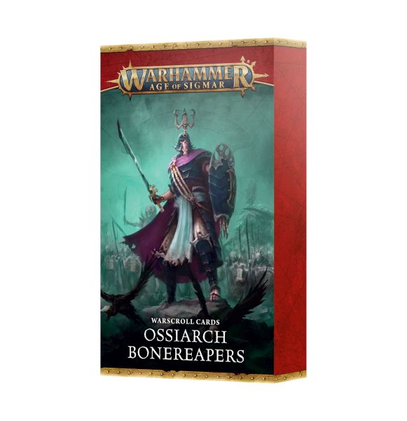 Warhammer: Age Of Sigmar 4th Edition Warscroll Cards: Ossiarch Bonereapers 2026 60050207005