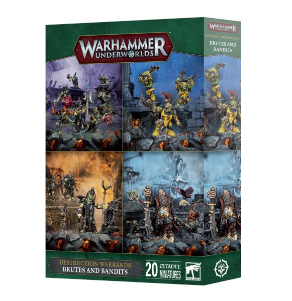 Warhammer Underworlds: Expansion Destruction Warbands: Brutes And Bandits 99120799009