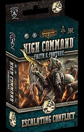 Warmachine: High Command Faith   Fortune: Escalating Conflict Expansion  -pip-61023