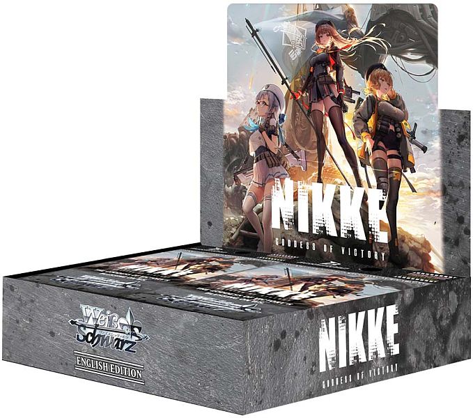Weiss Schwarz Goddess Of Victory: Nikke Booster Display Box Med 12 Booster Packs