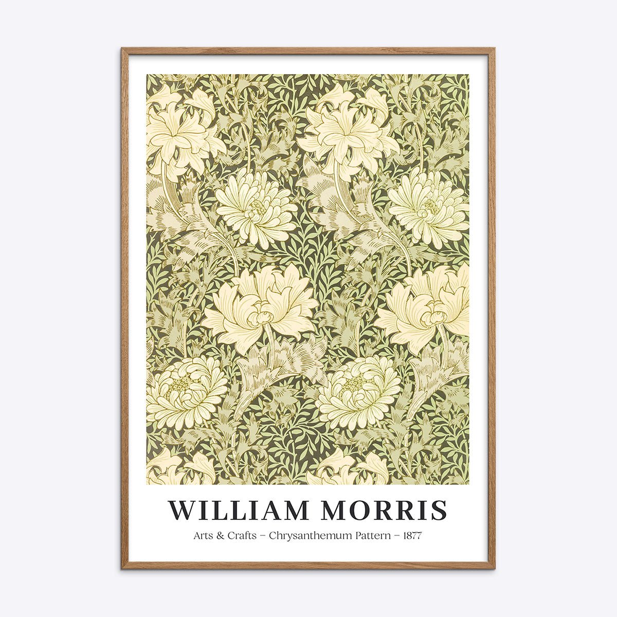 William Morris Chrysanthemum Pattern