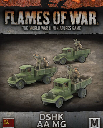Wwii Soviet  Dshk Aa Platoon  X3