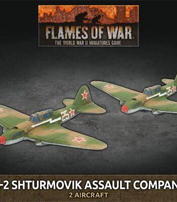 Wwii Soviet Il-  Shturmovik Assault Company  X2 Plastic