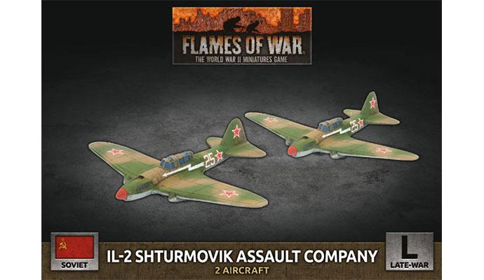 Wwii Soviet Il- Shturmovik Assault Company X2 Plastic