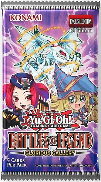 Yu-gi-oh Battles Of Legend: Glorious Gallery Booster Pack