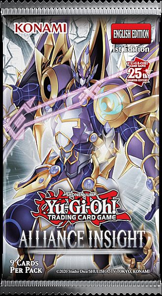 Yu-gi-oh Booster Pakke Alliance Insight Booster Pack