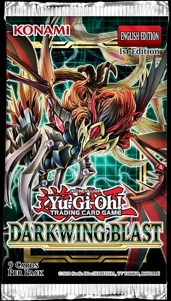 Yu-gi-oh Booster Pakke Darkwing Blast