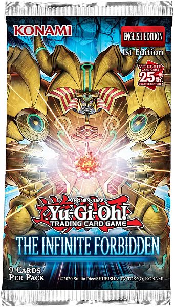 Yu-gi-oh Booster Pakke The Infinite Forbidden Booster Pack