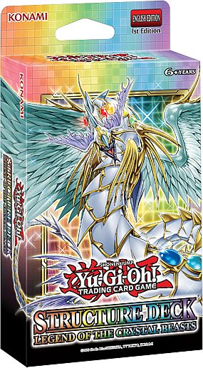 Yu-gi-oh Deck Legend Of The Crystal Beasts Structure Deck