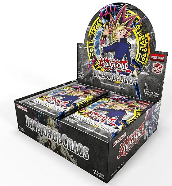 Yu-gi-oh Invasion Of Chaos 25th Anniversary Booster Box
