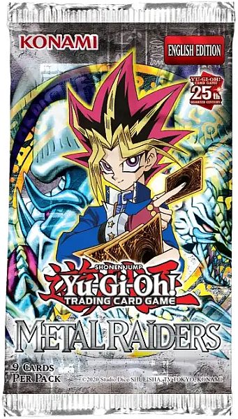 Yu-gi-oh Metal Raiders 25th Anniversary Booster Pack
