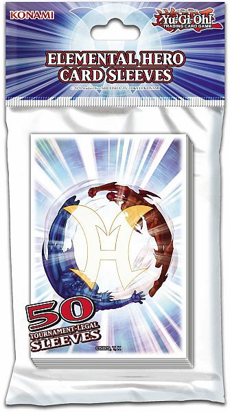 Yu-gi-oh St 195 184 Rrelse Konami Elemental Hero Yugioh Lommer 50 Stk Sleeves Ygo-ehslvs